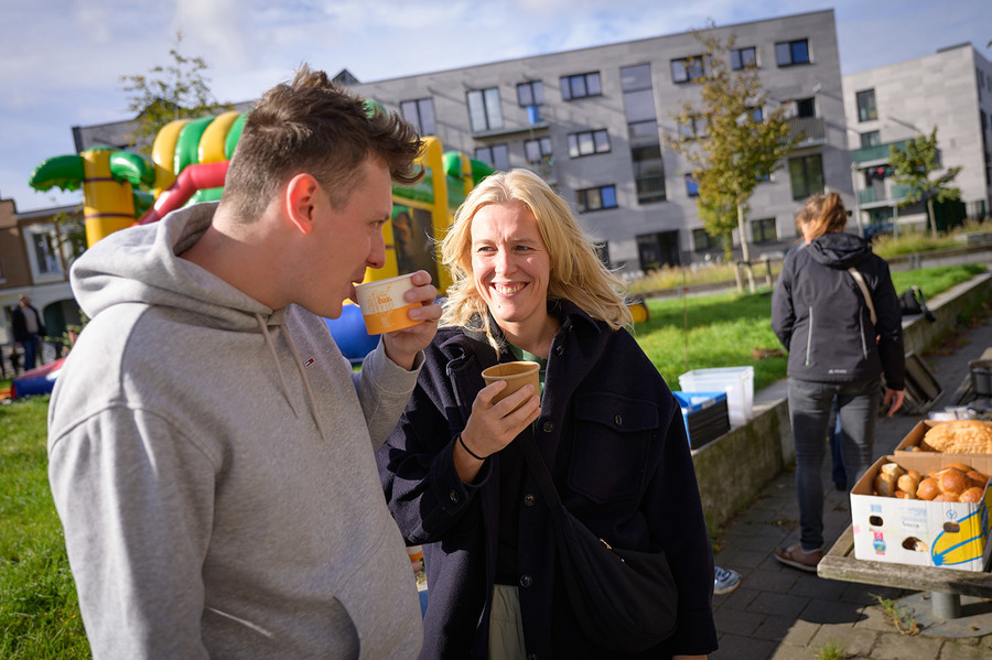 Buurtfeest op de Groeidag